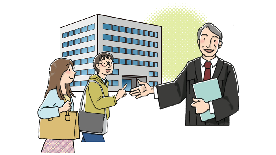 事前申し込みなどは不要。 裁判の傍聴は、だれでもできます。